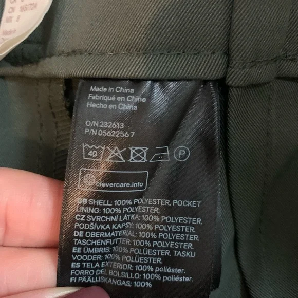 H&M Deep Green Dress Pant - Picture 7 of 9